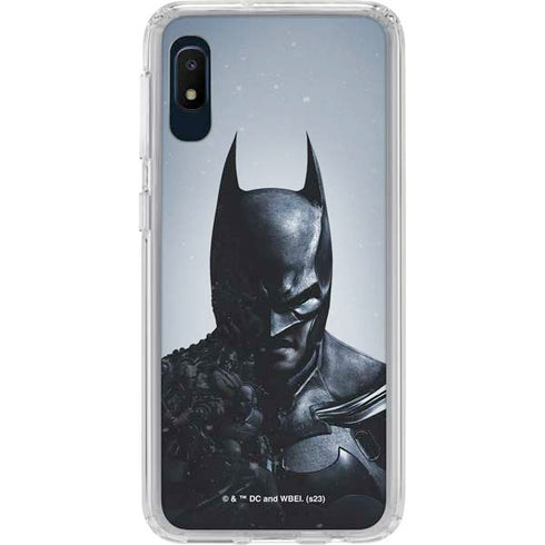 DC Comics Arkham Origins Batman Galaxy A10e Clear Case