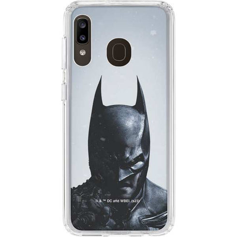 DC Comics Arkham Origins Batman Galaxy A20 Clear Case
