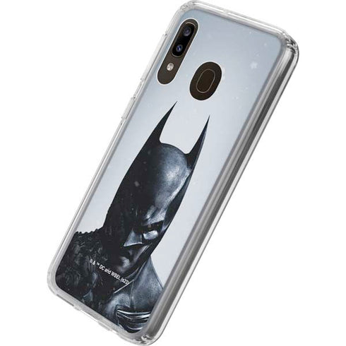 DC Comics Arkham Origins Batman Galaxy A20 Clear Case