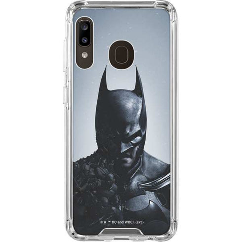 DC Comics Arkham Origins Batman Galaxy A30 Clear Case