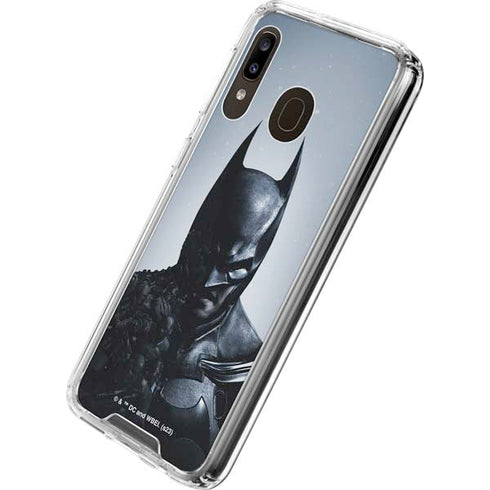 DC Comics Arkham Origins Batman Galaxy A30 Clear Case
