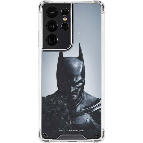 DC Comics Arkham Origins Batman Galaxy S21 Ultra 5G Clear Case