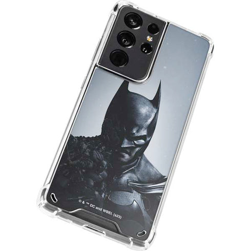DC Comics Arkham Origins Batman Galaxy S21 Ultra 5G Clear Case