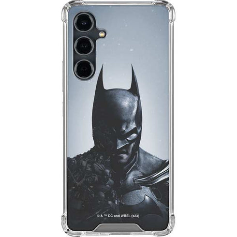 DC Comics Arkham Origins Batman Galaxy S23 FE Clear Case