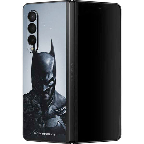 DC Comics Arkham Origins Batman Galaxy Z Fold3 5G Skin