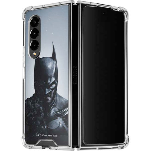 DC Comics Arkham Origins Batman Galaxy Z Fold4 5G Clear Case