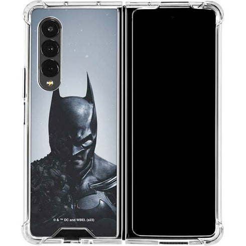 DC Comics Arkham Origins Batman Galaxy Z Fold4 5G Clear Case