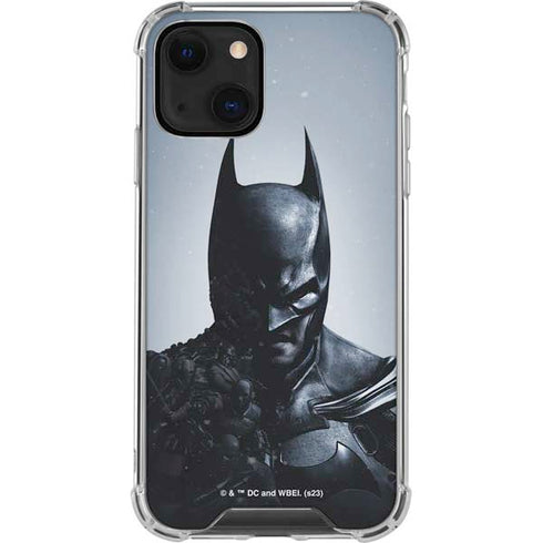 DC Comics Arkham Origins Batman iPhone 14 Clear Case