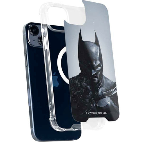 DC Comics Arkham Origins Batman iPhone 15 Plus MagSafe Case