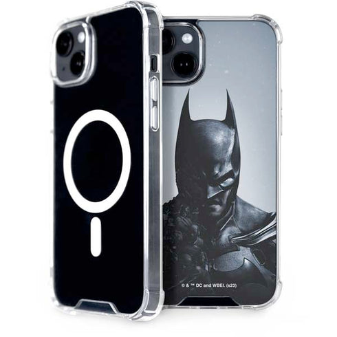 DC Comics Arkham Origins Batman iPhone 15 Plus MagSafe Case