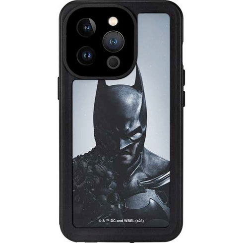 DC Comics Arkham Origins Batman iPhone 14 Pro Waterproof Case