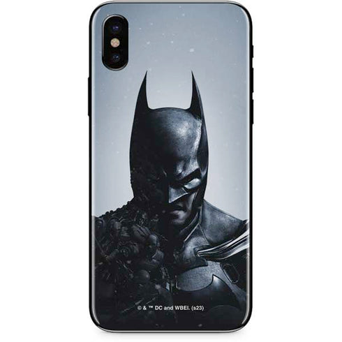 DC Comics Arkham Origins Batman iPhone XS Skin