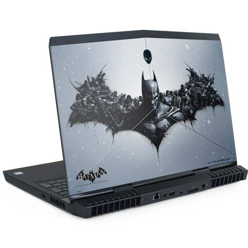 DC Comics Arkham Origins Arkham Logo Dell Alienware Skin