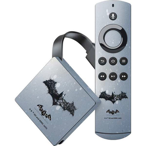 DC Comics Arkham Origins Arkham Logo Amazon Fire TV Skin