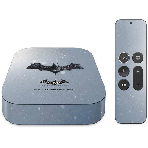 DC Comics Arkham Origins Arkham Logo Apple TV Skin