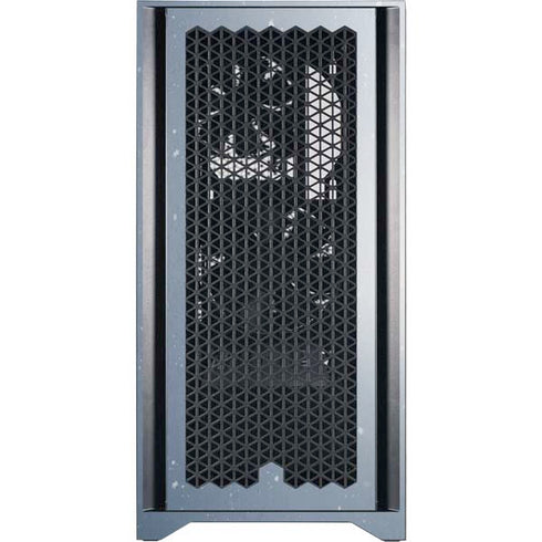 DC Comics Arkham Origins Arkham Logo Corsair 4000D Tempered Glass Mid-Tower ATX Case Skin