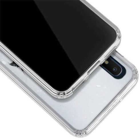 DC Comics Arkham Origins Arkham Logo Galaxy A10e Clear Case