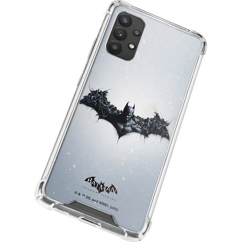 DC Comics Arkham Origins Arkham Logo Galaxy A32 5G Clear Case