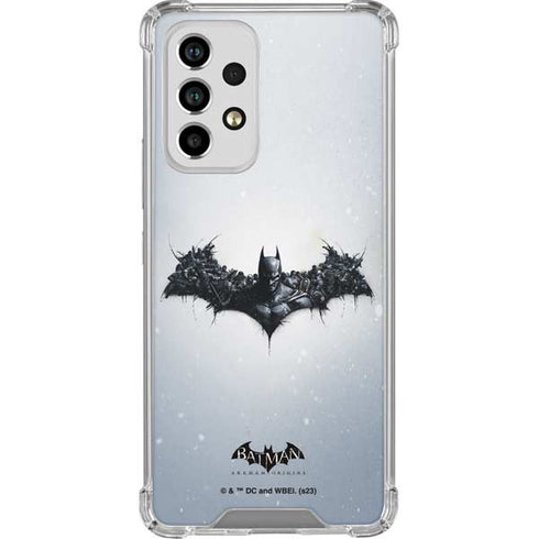 DC Comics Arkham Origins Arkham Logo Galaxy A53 5G Clear Case