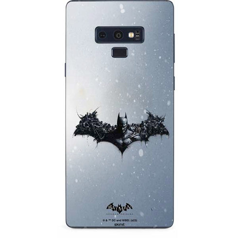 DC Comics Arkham Origins Arkham Logo Galaxy Note 9 Skin