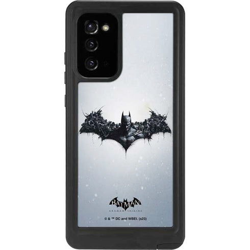 DC Comics Arkham Origins Arkham Logo Galaxy Note20 5G Waterproof Case