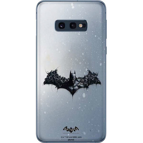 DC Comics Arkham Origins Arkham Logo Galaxy S10e Skin