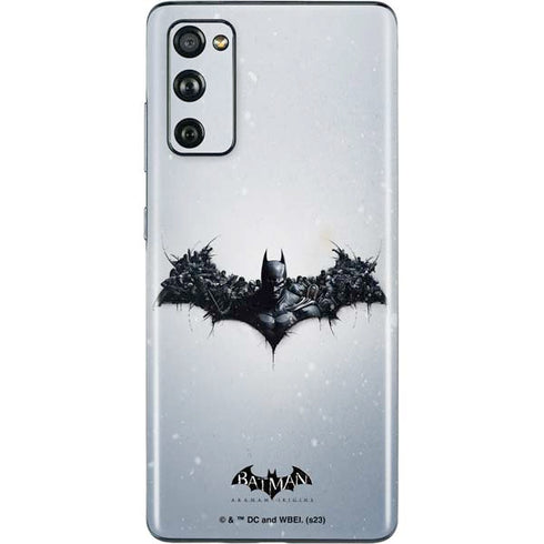 DC Comics Arkham Origins Arkham Logo Galaxy S20 Fan Edition Skin