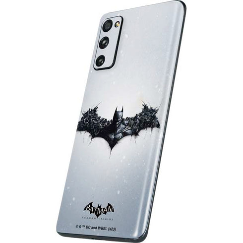 DC Comics Arkham Origins Arkham Logo Galaxy S20 Fan Edition Skin