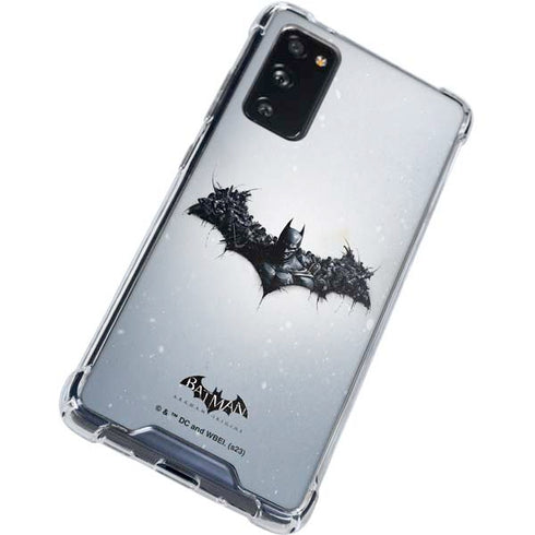 DC Comics Arkham Origins Arkham Logo Galaxy S20 FE Clear Case