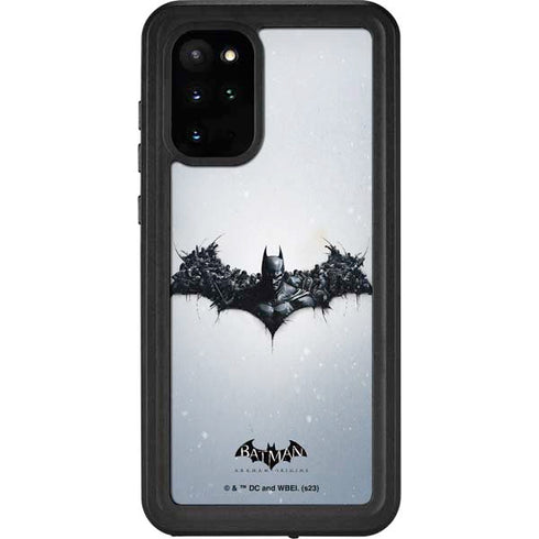 DC Comics Arkham Origins Arkham Logo Galaxy S20 Plus Waterproof Case