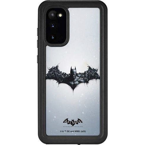 DC Comics Arkham Origins Arkham Logo Galaxy S20 Waterproof Case