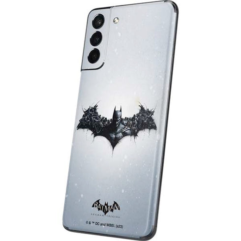 DC Comics Arkham Origins Arkham Logo Galaxy S21 Plus 5G Skin