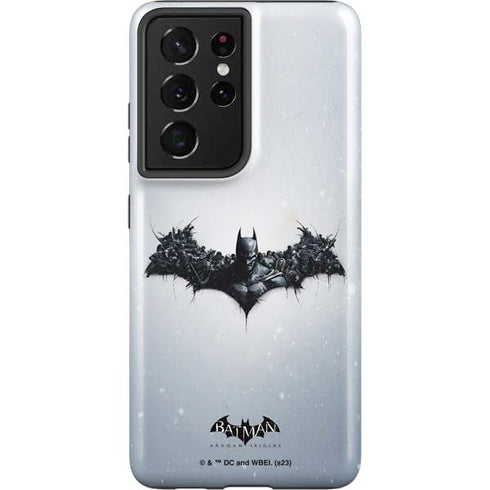 DC Comics Arkham Origins Arkham Logo Galaxy S21 Ultra 5G Pro Case