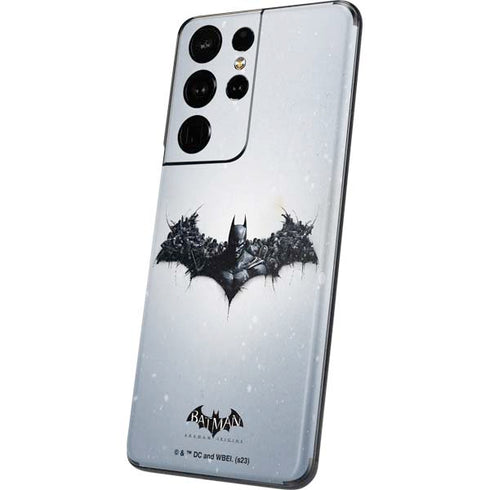DC Comics Arkham Origins Arkham Logo Galaxy S21 Ultra 5G Skin