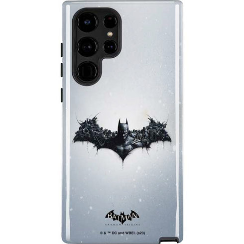 DC Comics Arkham Origins Arkham Logo Galaxy S22 Ultra Pro Case
