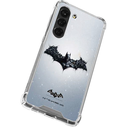 DC Comics Arkham Origins Arkham Logo Galaxy S23 Clear Case