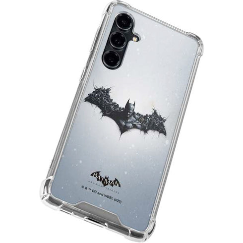DC Comics Arkham Origins Arkham Logo Galaxy S23 FE Clear Case