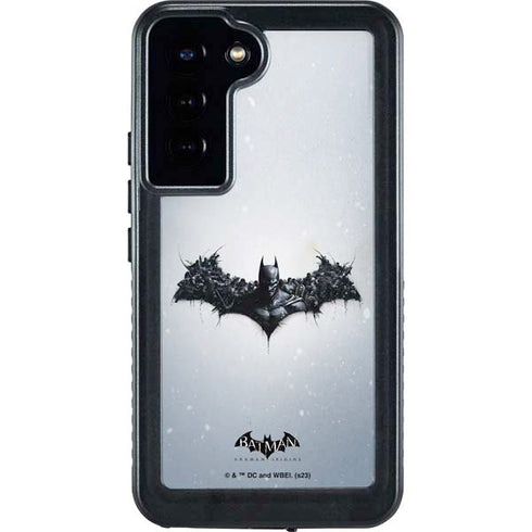 DC Comics Arkham Origins Arkham Logo Galaxy S23 Plus Waterproof Case