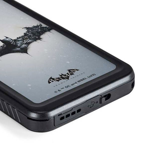 DC Comics Arkham Origins Arkham Logo Galaxy S23 Plus Waterproof Case