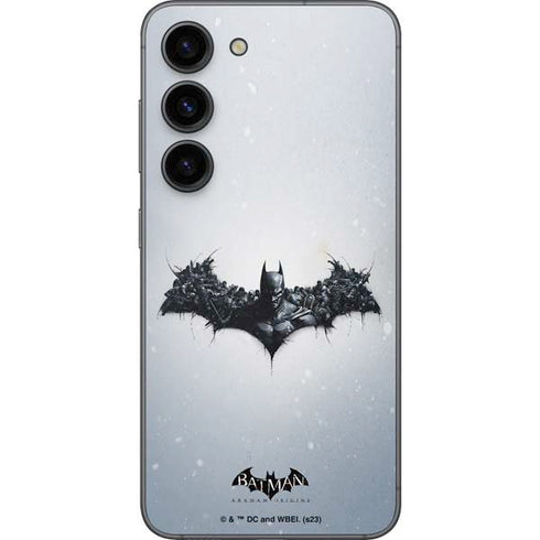 DC Comics Arkham Origins Arkham Logo Galaxy S23 Skin