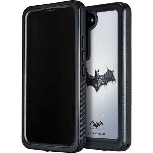 DC Comics Arkham Origins Arkham Logo Galaxy S23 Waterproof Case