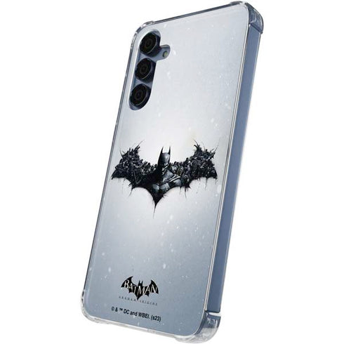 DC Comics Arkham Origins Arkham Logo Galaxy S24 Clear Case