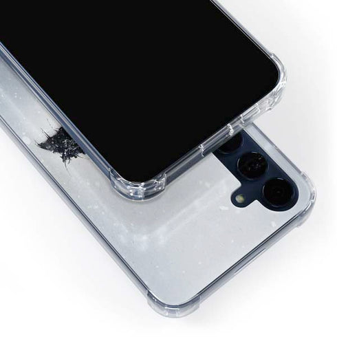 DC Comics Arkham Origins Arkham Logo Galaxy S24 Clear Case