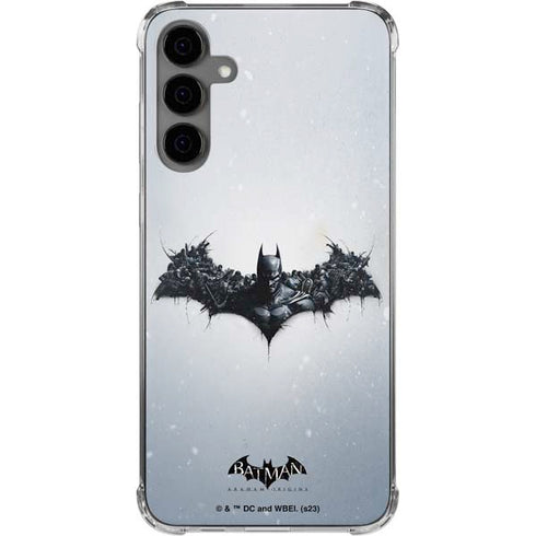 DC Comics Arkham Origins Arkham Logo Galaxy S24 Plus Clear Case