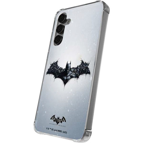 DC Comics Arkham Origins Arkham Logo Galaxy S24 Plus Clear Case