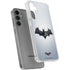 DC Comics Arkham Origins Arkham Logo Galaxy S24 Plus Clear Case