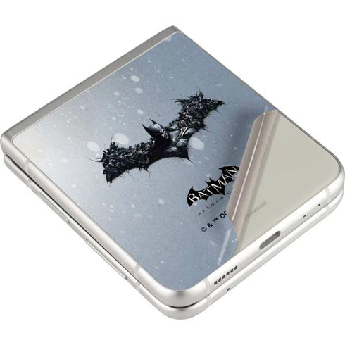 DC Comics Arkham Origins Arkham Logo Galaxy Z Flip3 5G Skin