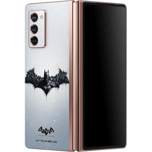 DC Comics Arkham Origins Arkham Logo Galaxy Z Fold2 5G Skin