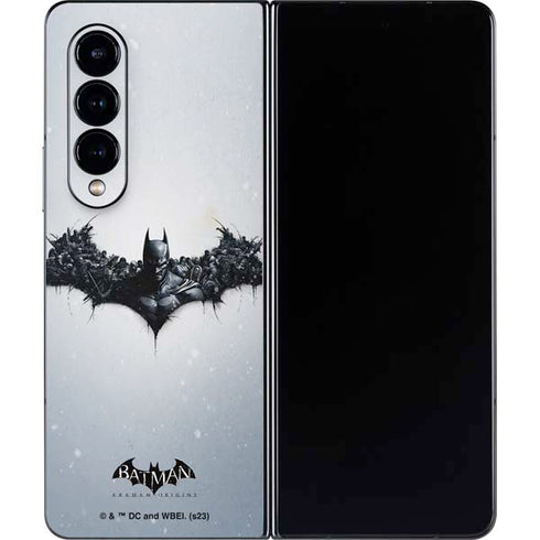 DC Comics Arkham Origins Arkham Logo Galaxy Z Fold4 5G Skin