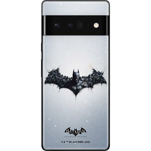 DC Comics Arkham Origins Arkham Logo Google Pixel 6 Pro Skin